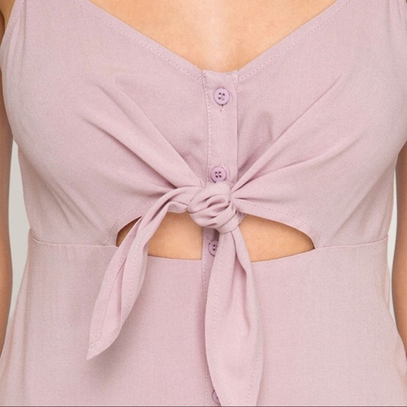 70% CLEARANCE 🎄Brooke Midi Button up Dress-Pink - Picture 4 of 4